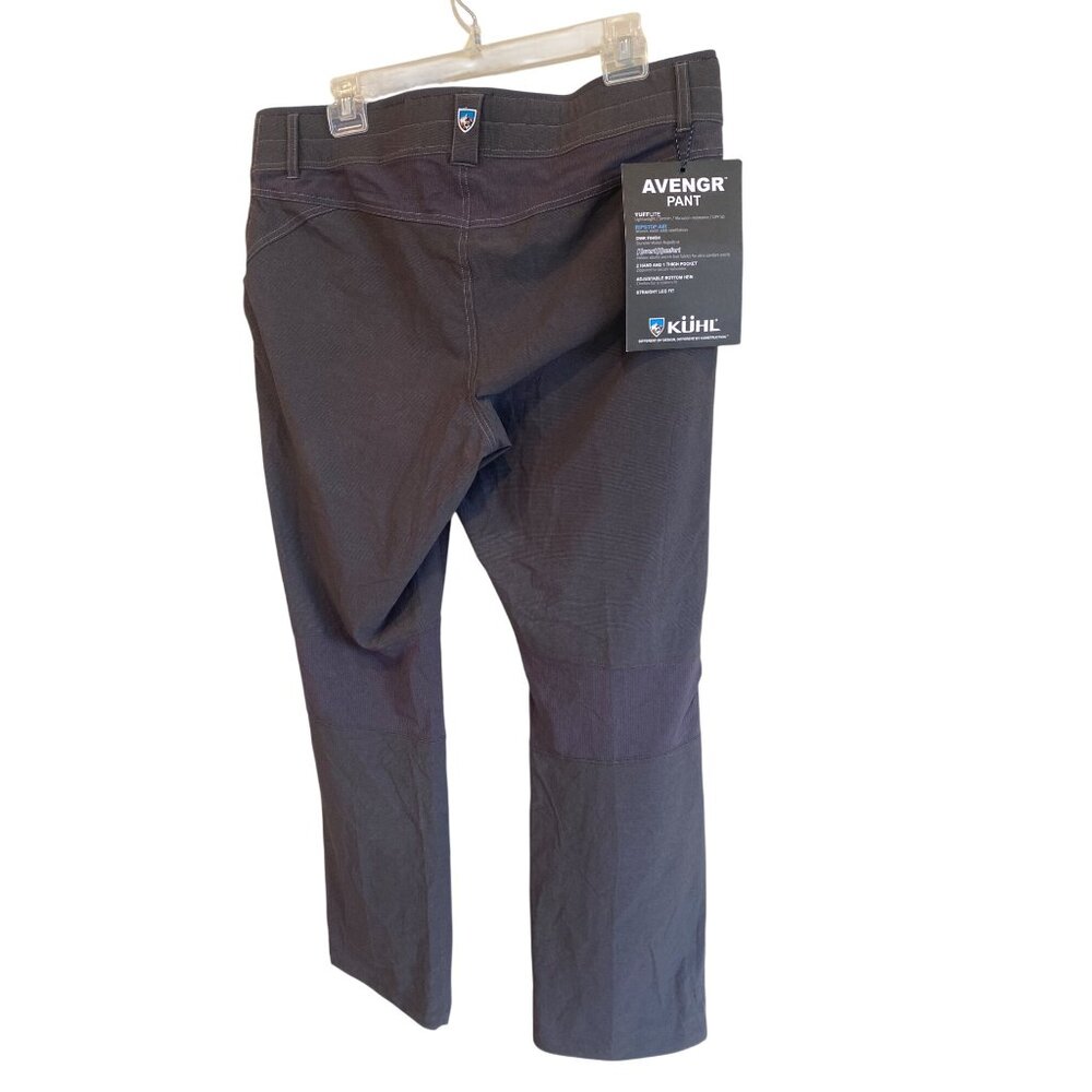 NWT Kuhl Avengr Pants Women's 14 Short RARE HTF Nylon Stretch Dark Gray MSRP$139 - Picture 9 of 12